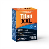 Capsule TITAN XXL, Labophyto, erectie puternica si stimulare dorinta, 4 capsule