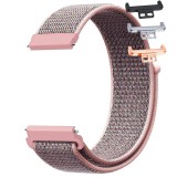 Curea material textil, compatibila Huawei Watch Fit 1, cu adaptor dedicat, Light Pink