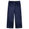 Pantaloni de copii din catifea, albastru &icirc;nchis, 104