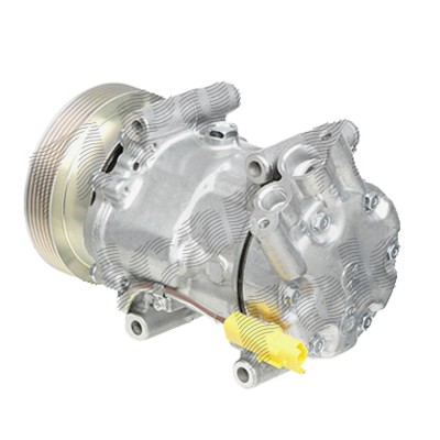 Compresor aer conditionat Mercedes Citan (W415), 2012-, motorizare 1.5 CDI 55/66/80kw, diesel, rola curea 125 mm, 6 caneluri, tip Sanden: SD6V12 foto