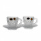 Set 2 cesti cafea/ceai Cristal Bohemia COD: 53