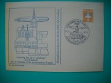 HOPCT PLIC S NR 801 ANIVERSARE 70 ANI DE LA ATERIZARE ZEPPELIN SACHSEN 1913-1983 ANNABERG B -COSMOS/SPACE-SPATIU- GERMANIA