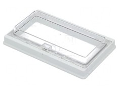 Ferestre de inspec?ie policarbonat 213x133x40mm IP55 foto