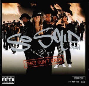CD So Solid Crew &amp;lrm;&amp;ndash; They Don&amp;#039;t Know, original, holograma foto