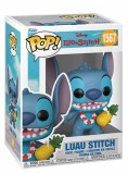 Funko Pop! Disney Luau Stitch Flocked Lilo 9.5cm (87200)