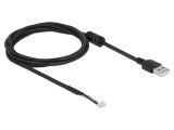 Cablu USB 2.0 DELOCK 96001 USB A 4 pini 1,5m 28AWG Negru