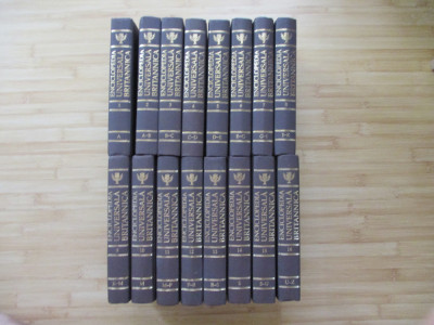 ENCICLOPEDIA UNIVERSALA BRITANNICA - 16 VOL. foto