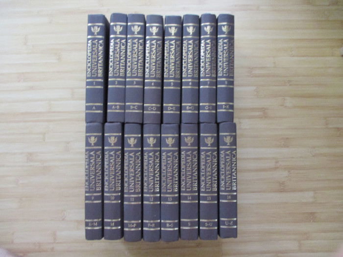 ENCICLOPEDIA UNIVERSALA BRITANNICA - 16 VOL.