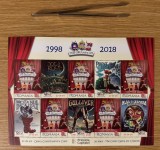 20 de ani, Opera Comica pentru Copii, minicola de 5 timbre si 5 viniete 2018 LP 2190C