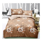 Cumpara ieftin Lenjerie de Pat 4 Piese - Bumbac Satinat - DNA95