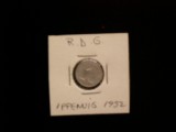 C50 - Moneda foarte veche - Germania Democrata DDR - 1 pfennig - 1952, Europa