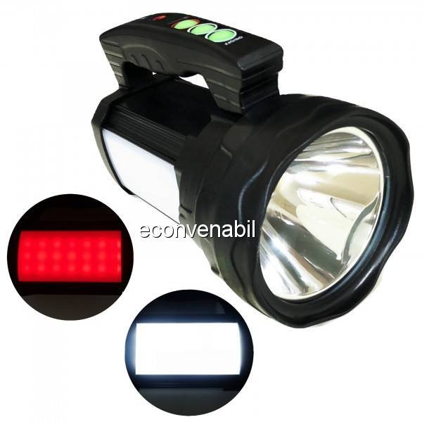 Lanterna Profesionala LED 50W cu Panouri LED, USB si Acumulator 4V TD6677 Lanterna Profesionala LED 50W cu Panouri LED, USB si Acumulator 4V TD6677