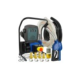 Pompa pentru transfer combustibil, motorina, cu contor, 220 V 600 W, 40 l/min, Verke