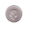 Moneda Elvetia 5 rappen 1952, stare buna, curata, Europa, Cupru-Nichel