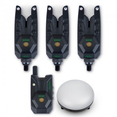 Set avertizori/detectori electronici Sonik HeroX R O G + Lampa de Cort