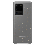 Cumpara ieftin Husa Cover Led Samsung pentru Samsung Galaxy S20 Ultra Gri