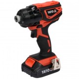 Pistol de impact Yato YT-82800, cu prindere hexagon interior 1/4&quot;, 160Nm, 18V