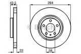 Disc frana ALFA ROMEO 147 (937) (2000 - 2010) BOSCH 0 986 478 521