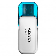 Memorie USB 2.0 ADATA 32 GB cu capac carcasa plastic alb AUV240-32G-RWH