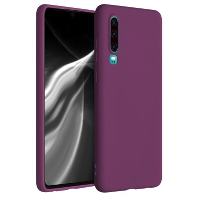 Husa pentru Huawei P30, Silicon, Mov, 47410.197 foto