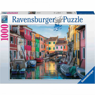 Puzzle Burano Italia, 1000 Piese foto
