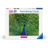 Ravensburger - Puzzle animale colorate paun 500 piese