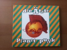 die arzte planet punk 1995 album cd disc muzica punk pop rock metronome rec. VG+