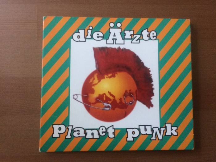die arzte planet punk 1995 album cd disc muzica punk pop hard rock metronome records VG+