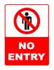 Sign no enter