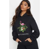 Hanorac dama negru - Be Flamazing - S