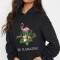Hanorac dama negru - Be Flamazing - M