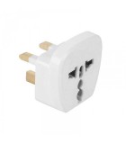 Adaptor tensiune priza UK - UNIVERSAL 13A alb