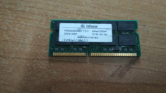 Ram Laptop Infineon 5123MB PC133 HYS64V64220GBDL-7.5-D foto