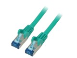 Patch Cord Goobay S/FTP Cat6a RJ45 Cu Litat 65557 - Cablu Rețea Performant