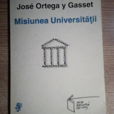 Misiunea Universitatii Jose Ortega y Gasset