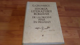 ISTORIA LITERATURII ROMANE DE LA ORIGINI PINA IN PREZENT-G. CALINESCU