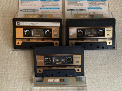 Lot 3 Casete MAXELL XL II Epitaxial CrO2 - Inregistrate o singura data - 10 foto