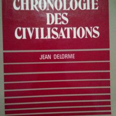 Jean Delorme - Chronologie des civilisations (1969)