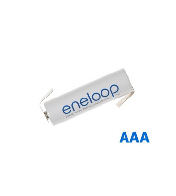 Panasonic Eneloop AAA R3 cu urechi de lipire-Conținutul pachetului 1 Bucată-Tip Urechi de lipire in Z foto