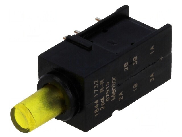 Comutator Apăsare DPDT 0,5A 60VAC OFF-ON