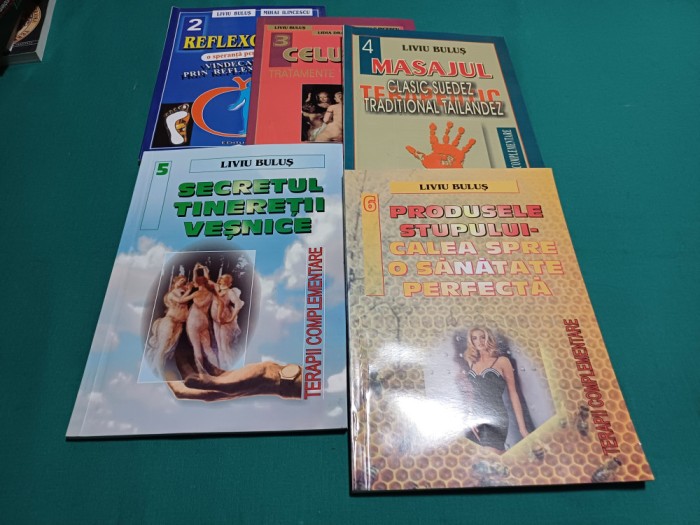 TERAPII COMPLEMENTARE * VOL. 2-6*DIFERITE TITLURI / LIVIU BULUȘ /2003 *57