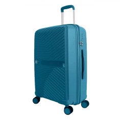 Troler Călătorie, Model Reliefat, Culoare Petrol, Capacitate 58L foto