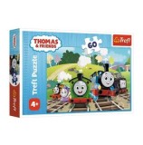 Cumpara ieftin Puzzle Trefl Thomas in excursie, 60 piese