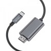 Cablu Audio si Video USB-C - HDMI Tech-Protect Ultraboost, 2m, Negru, Universal
