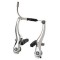 Frana spate HJ-805AD, 110x60mmx135 grade, Vbrake, argintiu Ultimate FactoryBikes