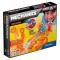 Set de constructie cu piese magnetice, GEOMAG MECHANICS CHALLENGE GOAL, 96 piese