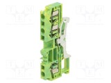 Conector montat pe șină Rail WS4-TW-PE-01P-1C DEGSON ELECTRONICS