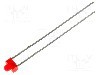 Dioda LED, 1,8mm, ro&amp;#351;ie, 8...15mcd, 10mA, 2...2,5V, KINGBRIGHT ELECTRONIC - L-2060ID