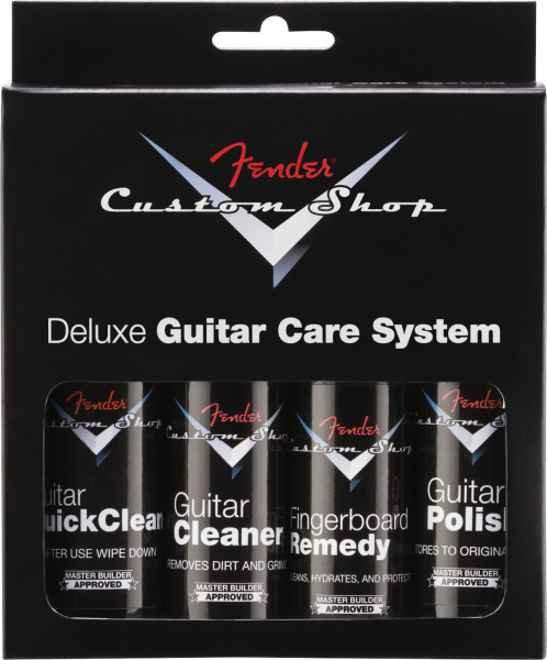 Intretinere chitara Fender CS DLX guitar Care Kit 4 Pack