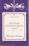 Oeuvres scientifiques / Descartes